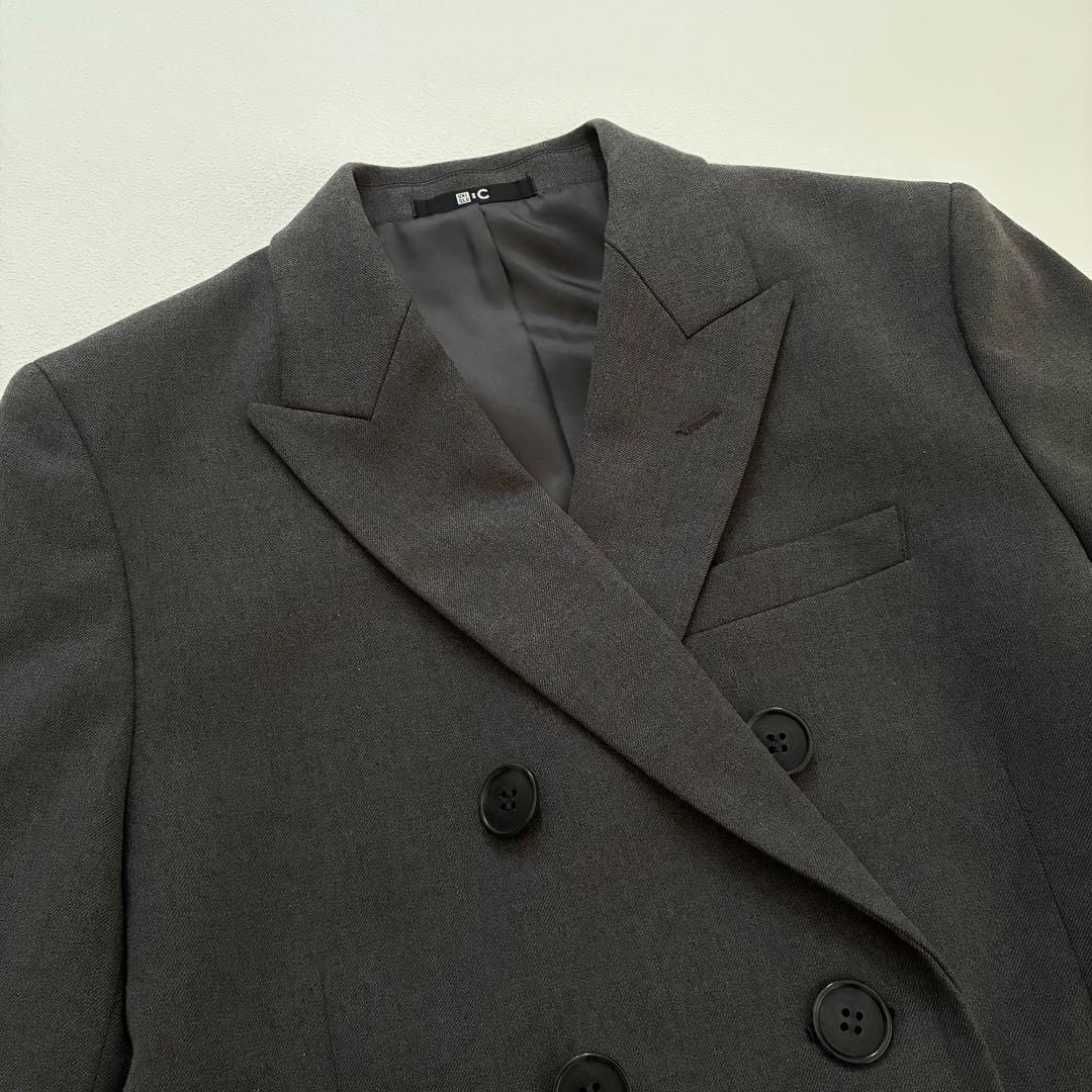 美品✨クリーニング済 25AW ユニクロシー ダブルテーラードジャケット L
