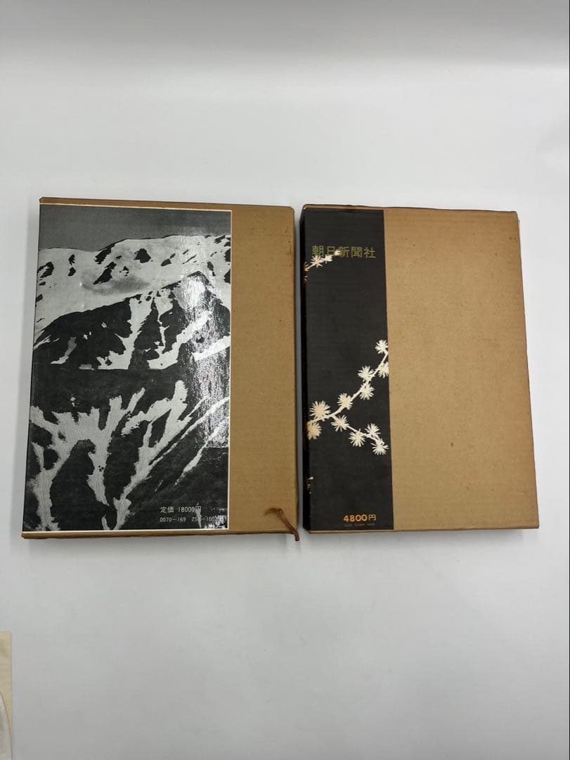 田淵行男　山の意匠　雪形　1971年　1981年　初版