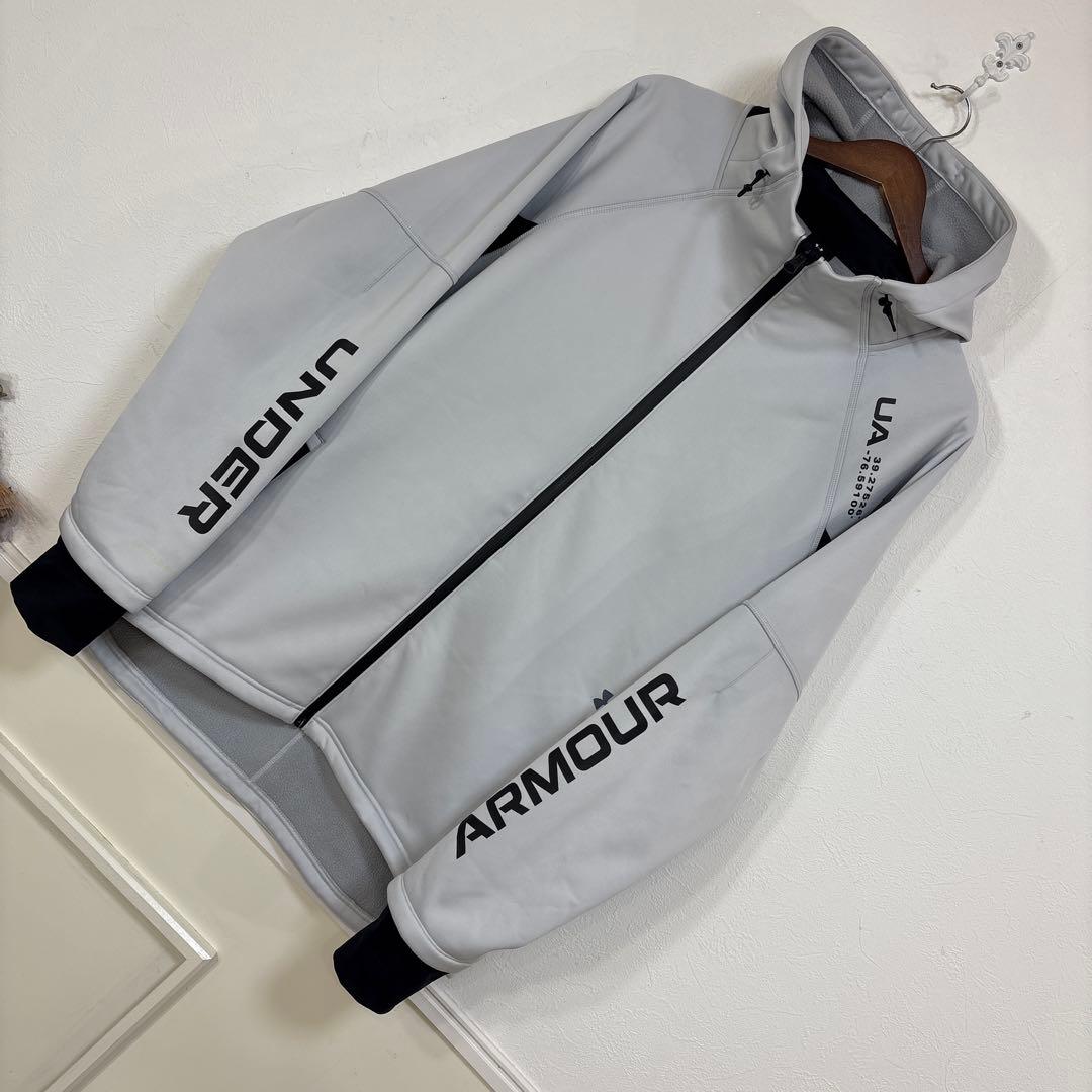 美品　大きいサイズ　underarmour 裏起毛　撥水　ジャケット