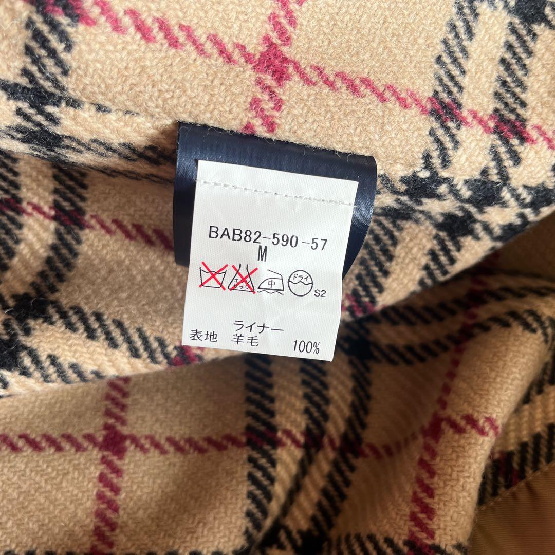 春色　英国製　美品　バーバリー　トレンチコート　ライナー　ノバチェック　ベルト