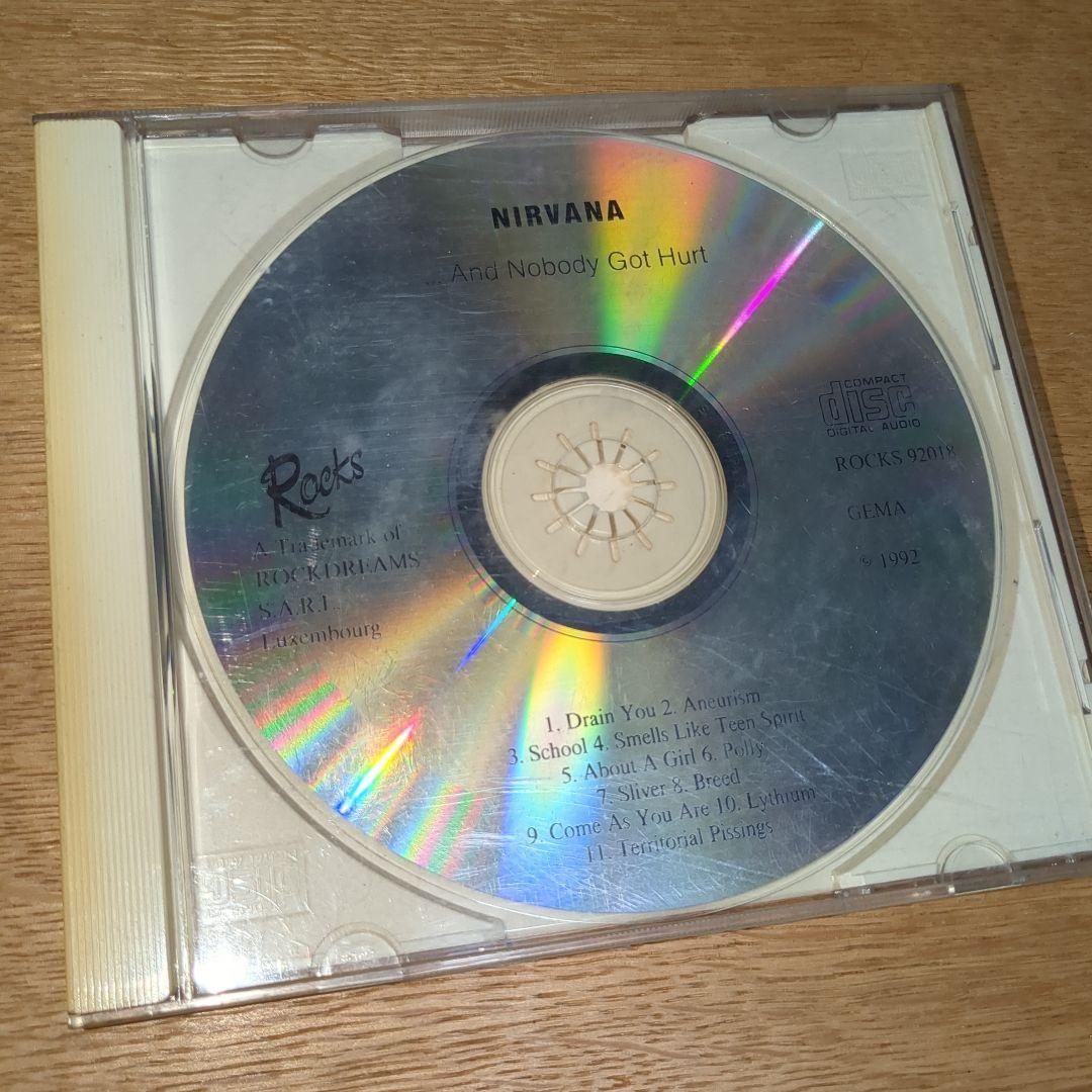 【価格ご相談ください】　NIRVANA　Live　CD　輸入盤