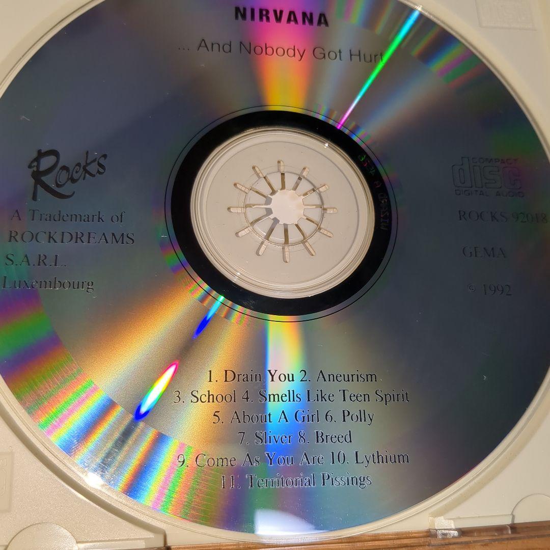【価格ご相談ください】　NIRVANA　Live　CD　輸入盤