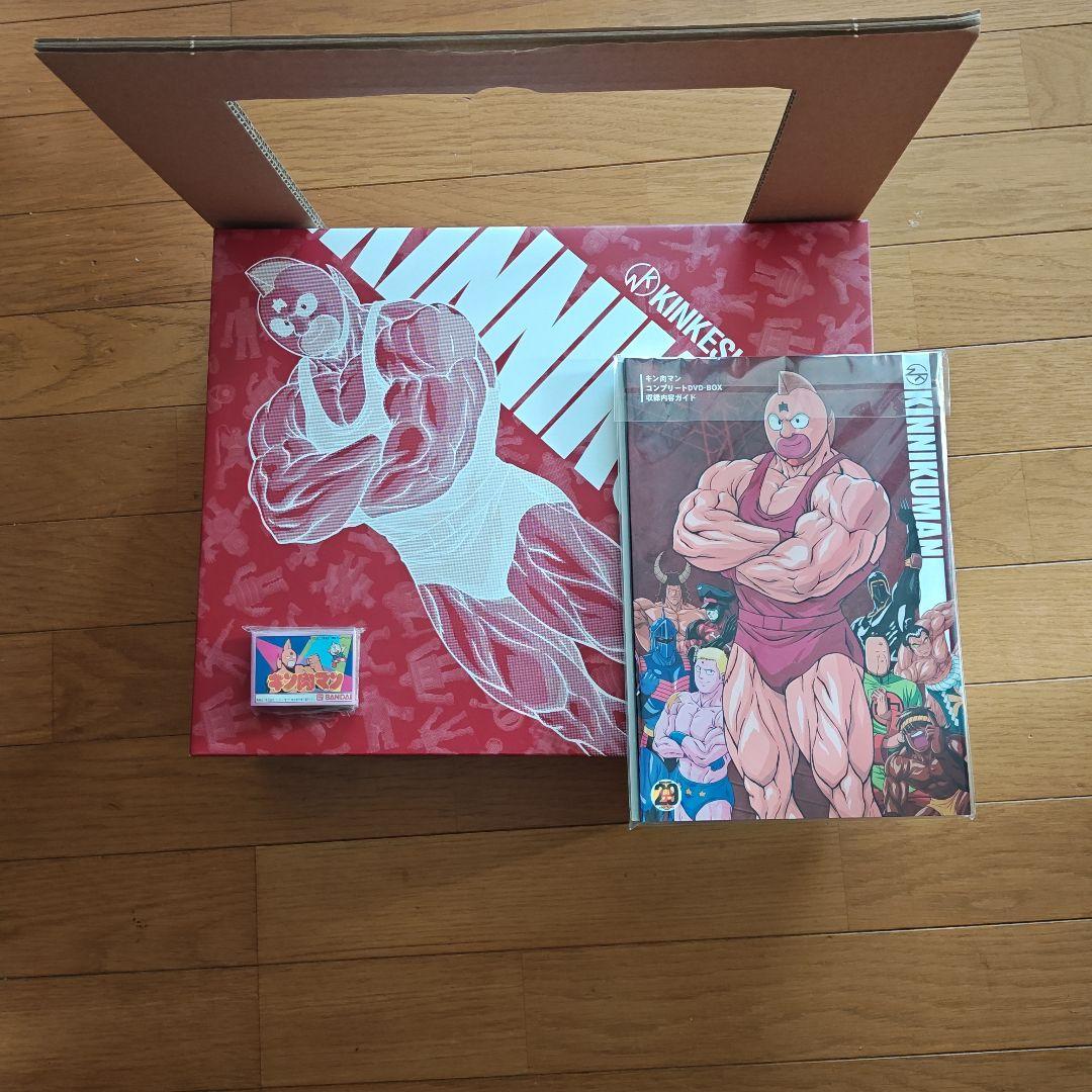 ★値下げ中★キン肉マン コンプリートDVD-BOX 輸送用段ボール付 DVD除く