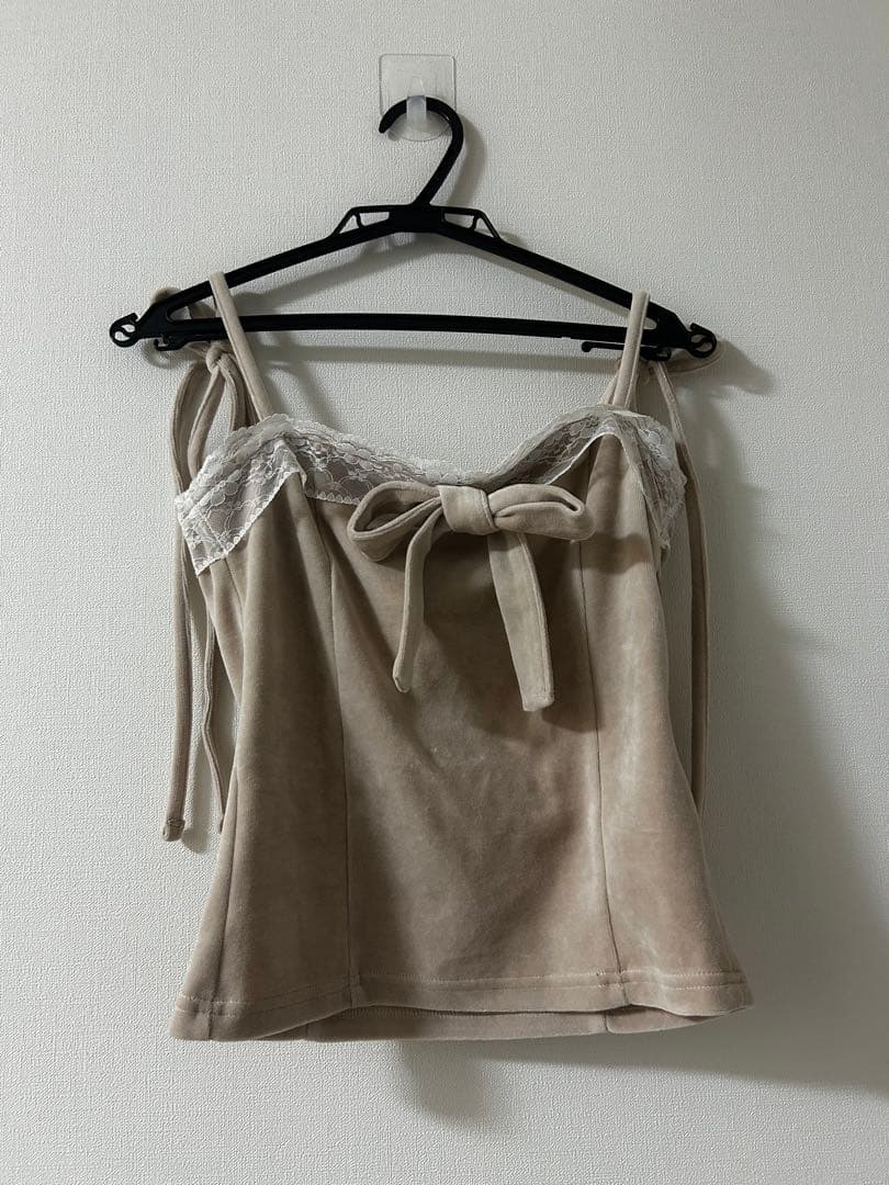 【新品】andmary Jemma ribbon camisole AM1314