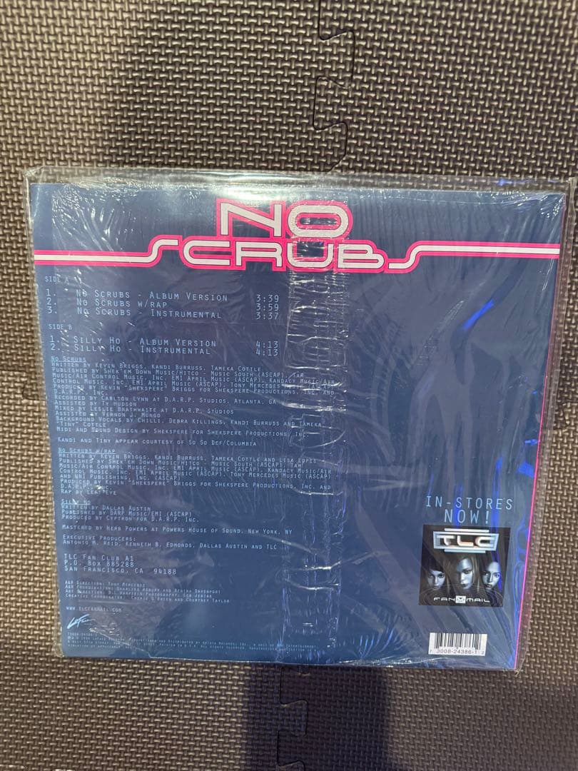 TLC NO SCRUBS レコード　LP