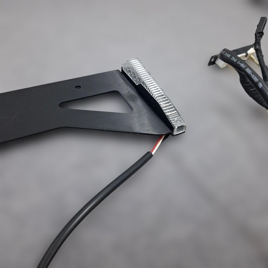 アクティブＬＥＤナンバーサイドウインカーストレートクリアレンズバイクオートバイ