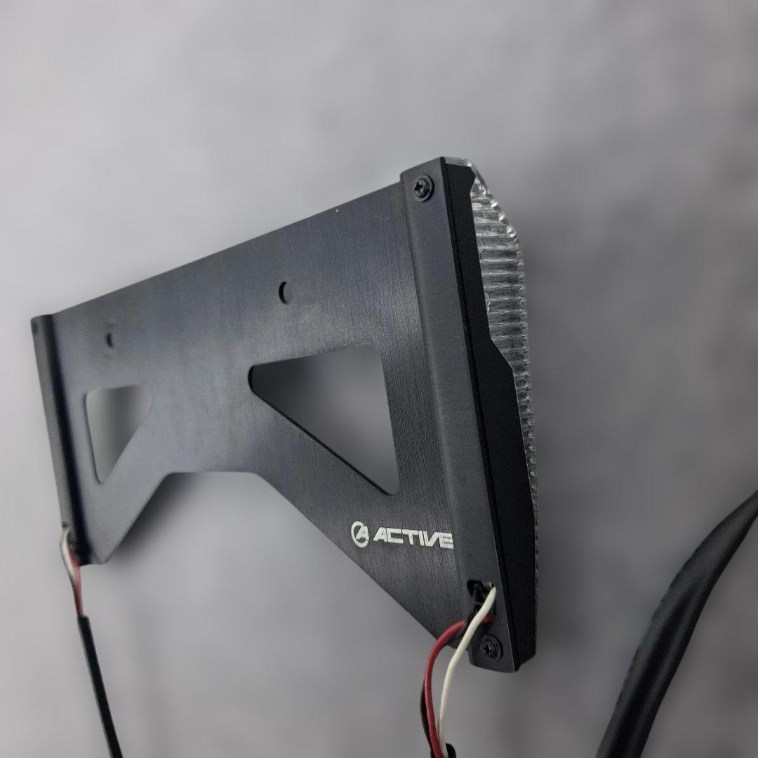 アクティブＬＥＤナンバーサイドウインカーストレートクリアレンズバイクオートバイ