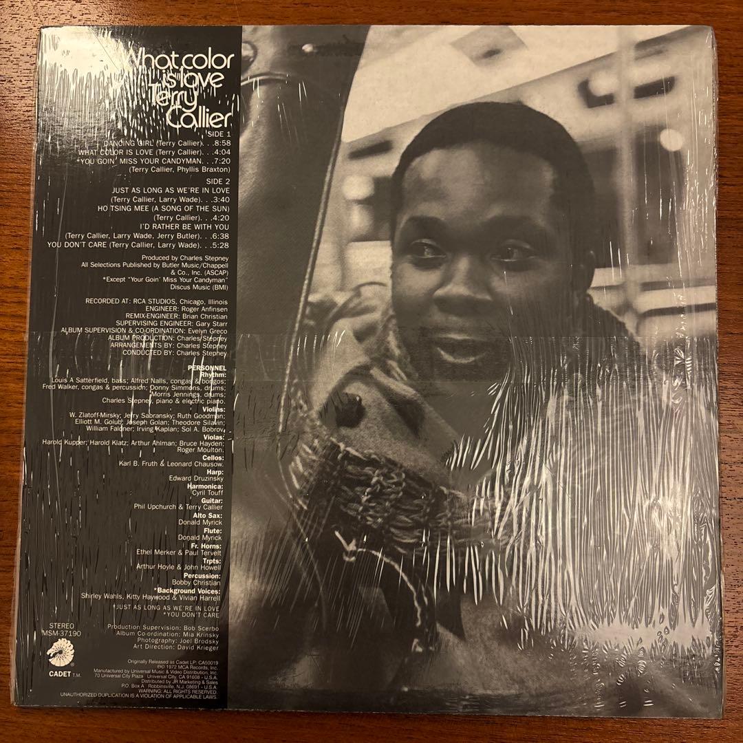 Terry Callier What Color Is Love LP レコード