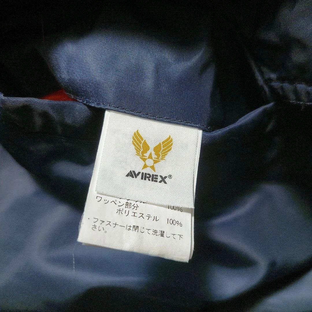 AVIREX USA ネイビー L-2A コマーシャルロゴ y2k アーカイブ