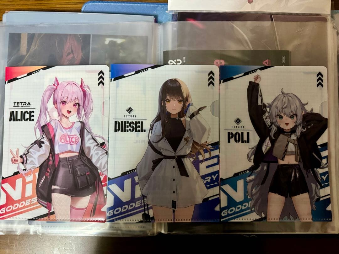 勝利の女神NIKKE クリアファイルまとめ