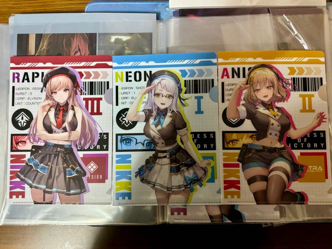 勝利の女神NIKKE クリアファイルまとめ