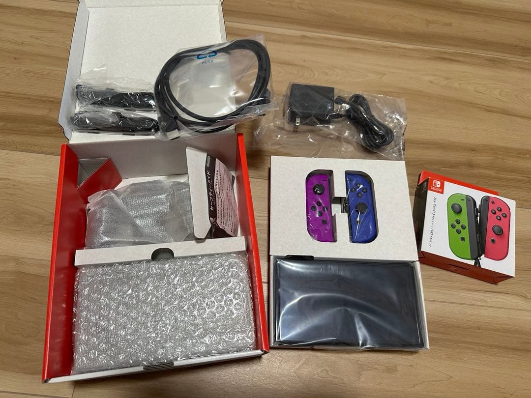Nintendo Switch 有機ELモデル ストア版とJoy-Conセット