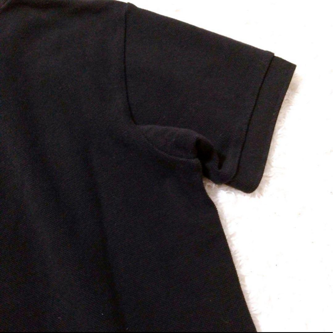 PLAY COMME des GARCONS ポロシャツ M ハート刺繍　黒