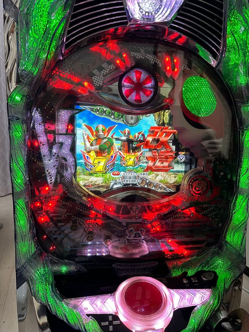『とりのすけ』 パチンコ実機　仮面ライダーV3