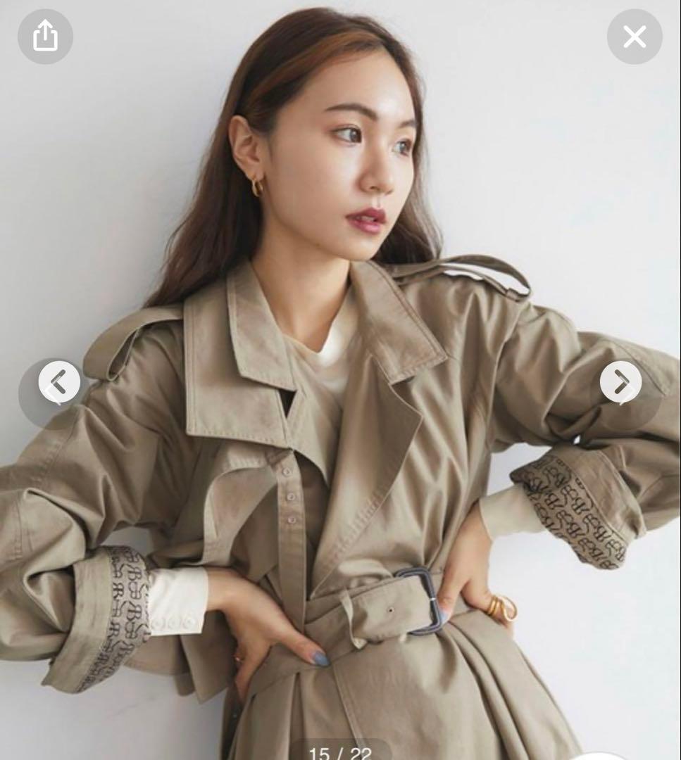 ジャケット・アウター RANDEBOO Monogram trench coat
