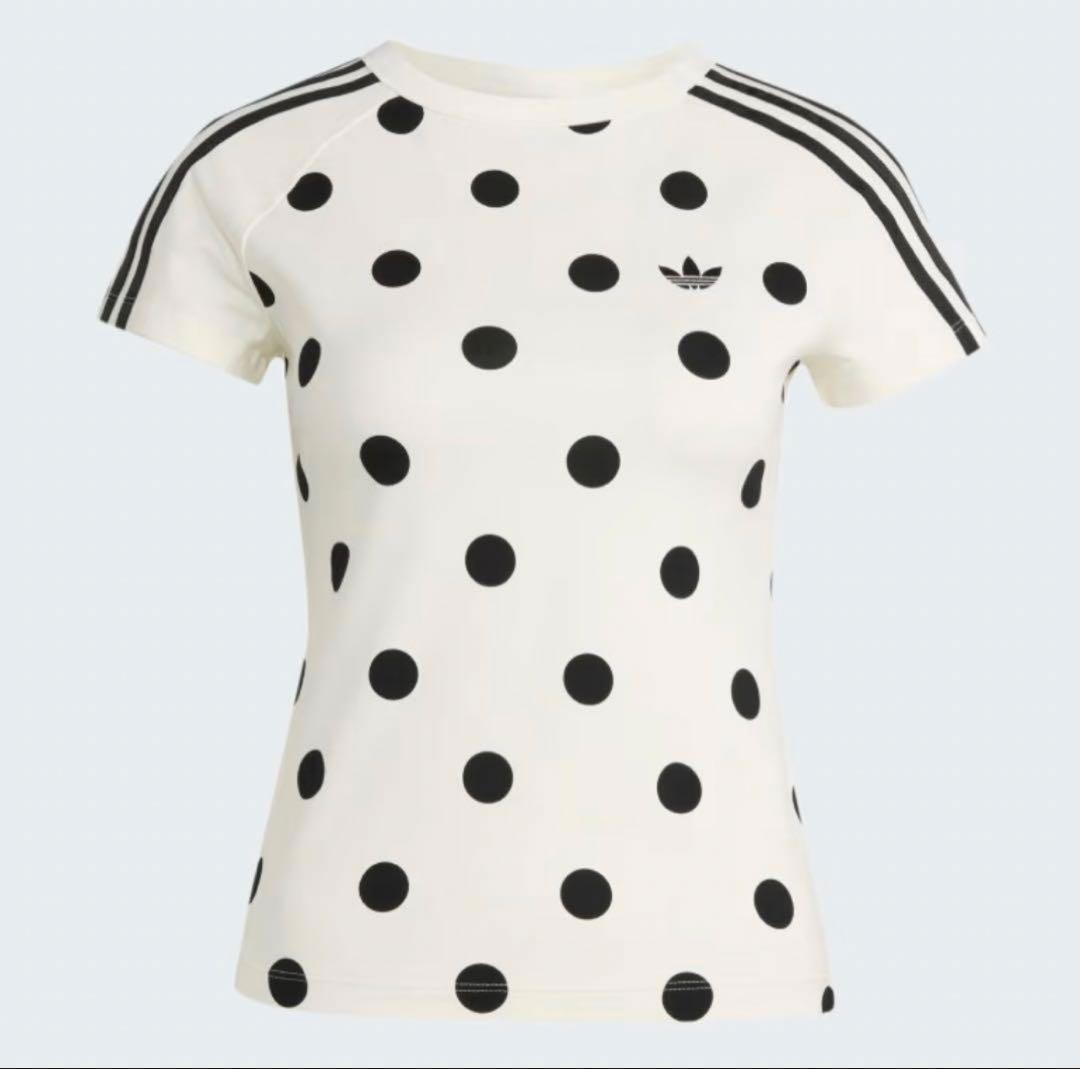新品✨アディダス　水玉 ポルカドット 半袖Tシャツ　XL　完売品