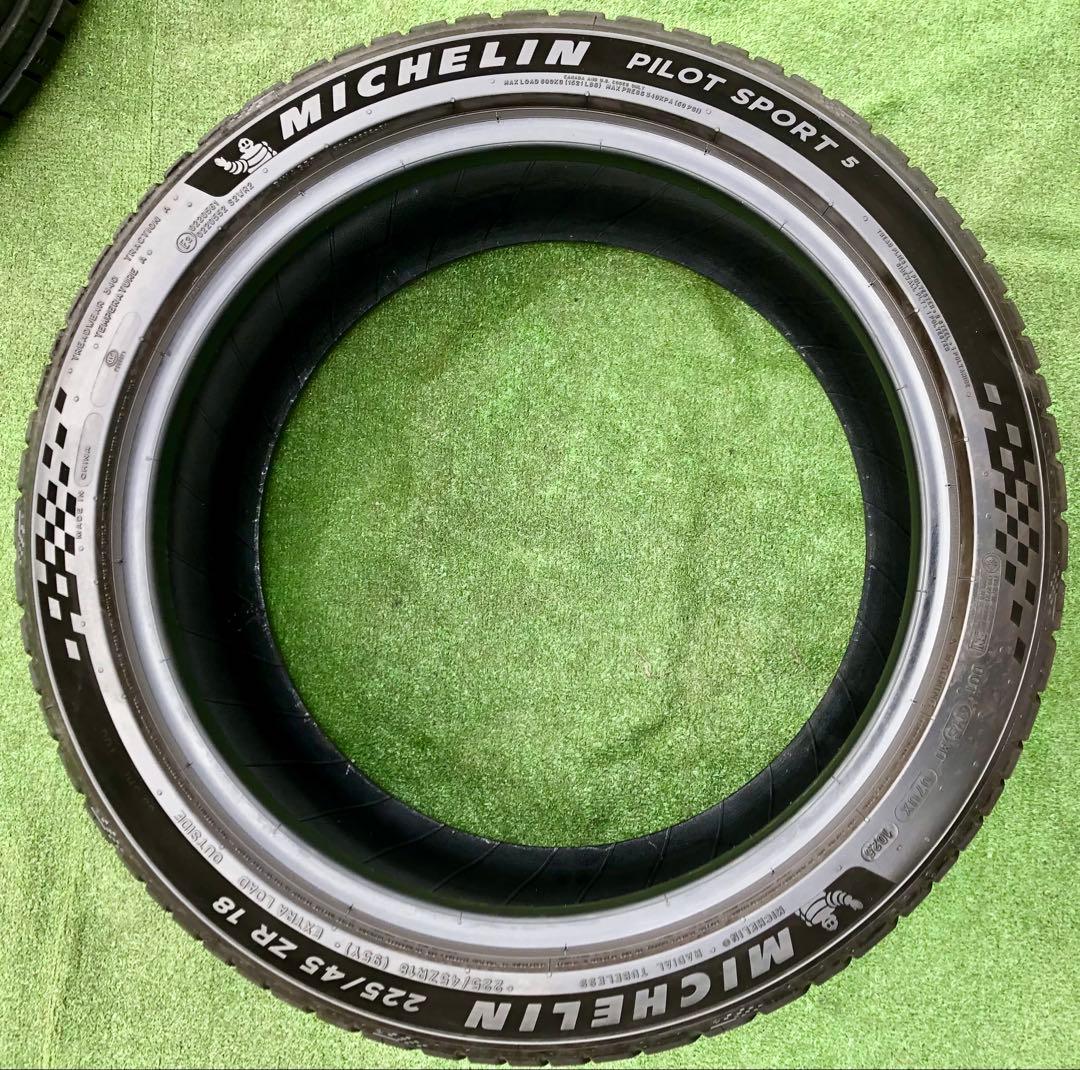 225/45 R18 MICHELIN PILOT SPORT 5ラジアルタイヤ