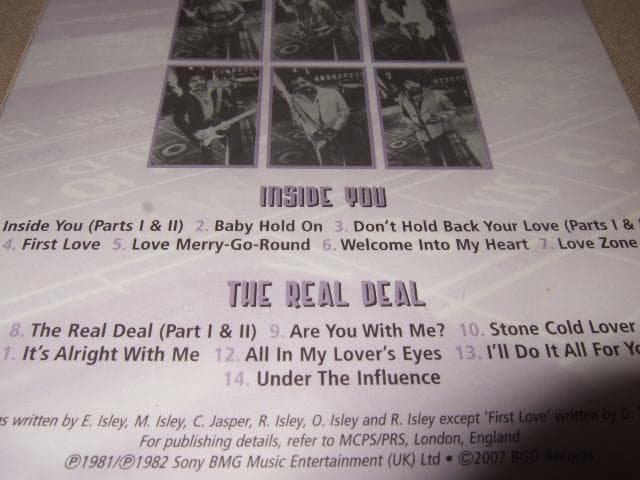 THE ISLEY BROTHERS,新品未開封,アイズレーブラザーズ,2on1