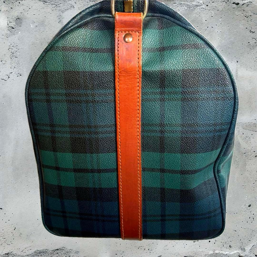 ✨美品✨ラルフローレン 2WAY ボストンバッグ チェック PVCレザー 旅行