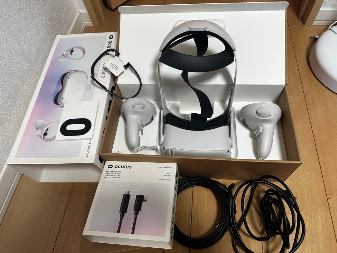  Quest 2 256GB＋Quest Link＋ヘッドストラップ