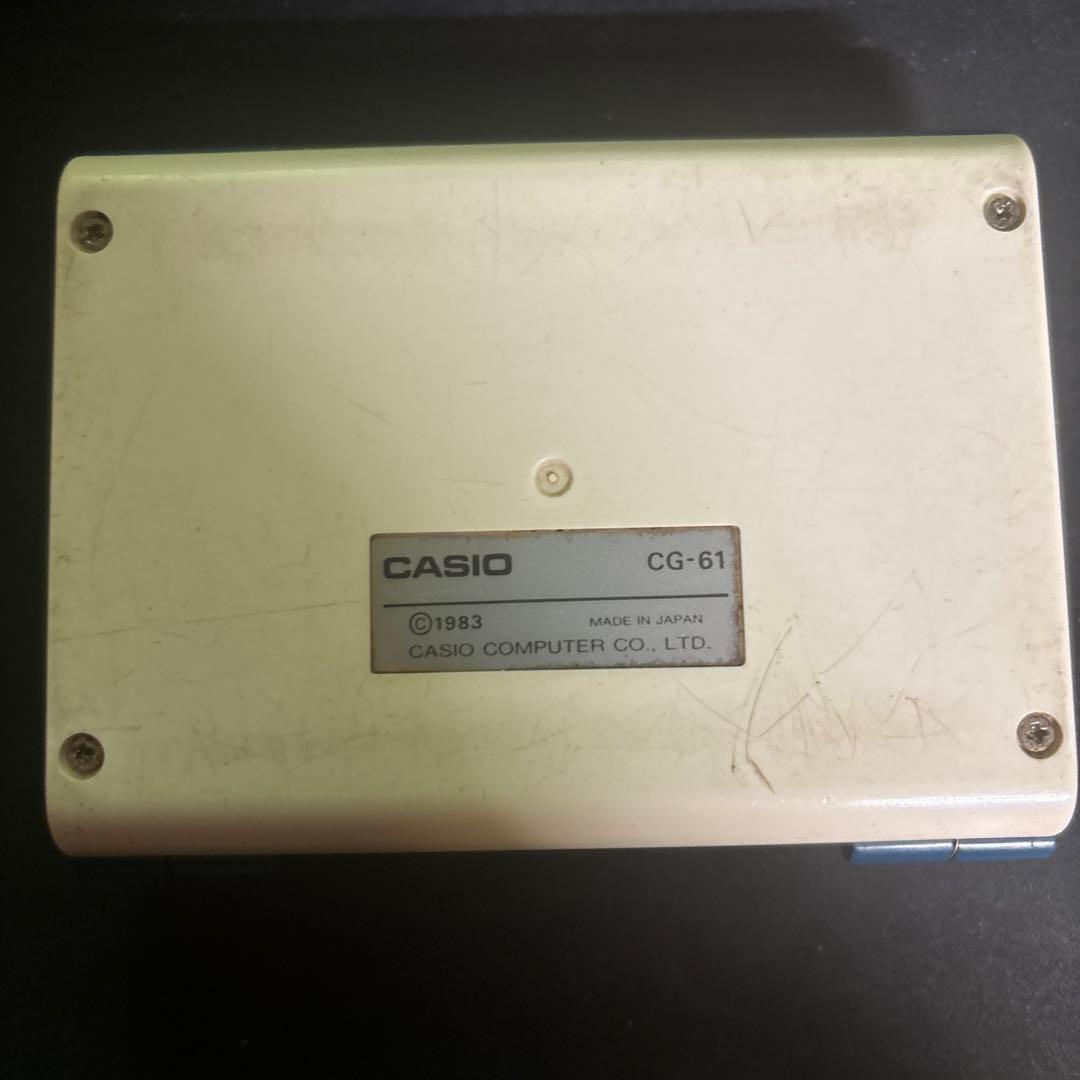 CASIO Watercoaster CG-61 ゲームウォッチ　動作品