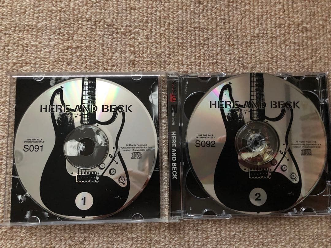 JEFF BECK 1980年LIVE CD 5種