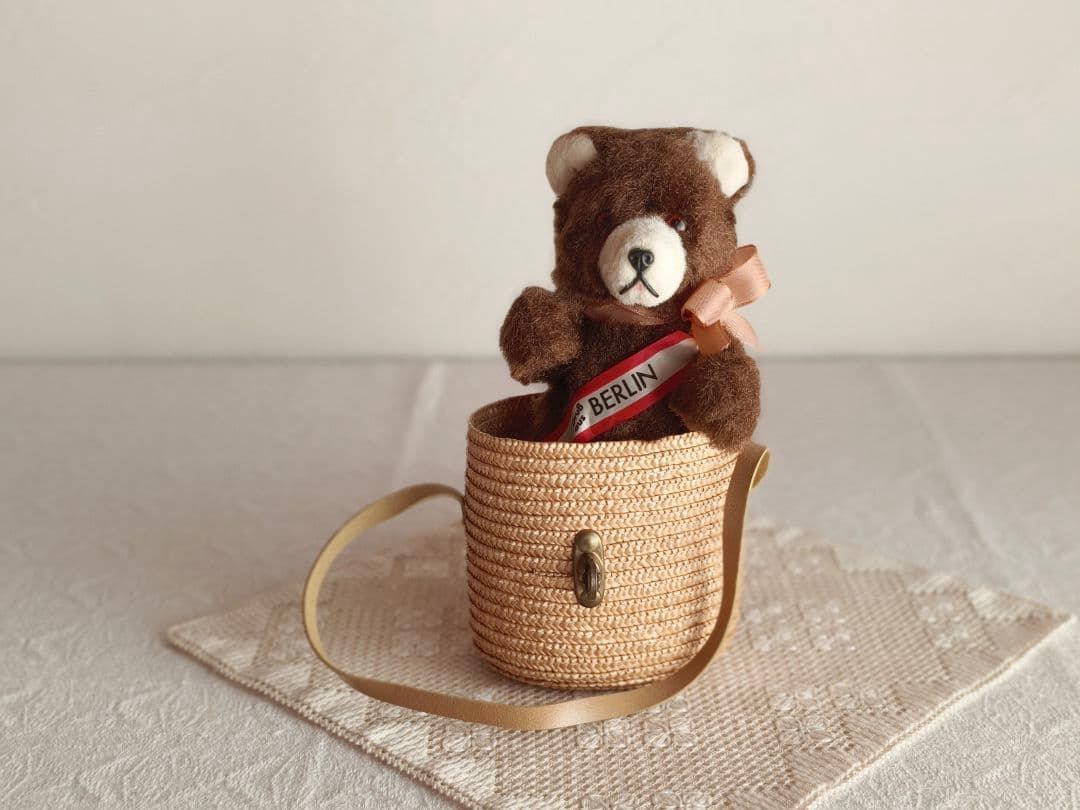* vintage bear ❀ ブラウンの ベルリン・ベアさん