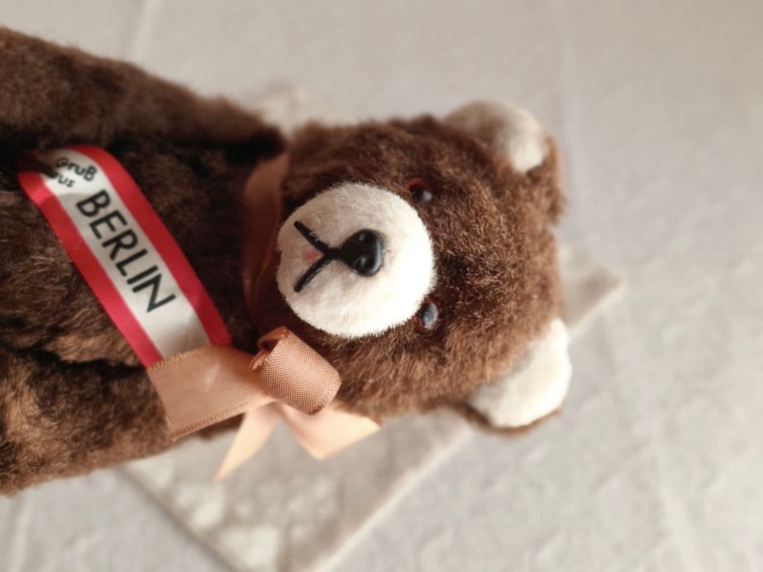 * vintage bear ❀ ブラウンの ベルリン・ベアさん