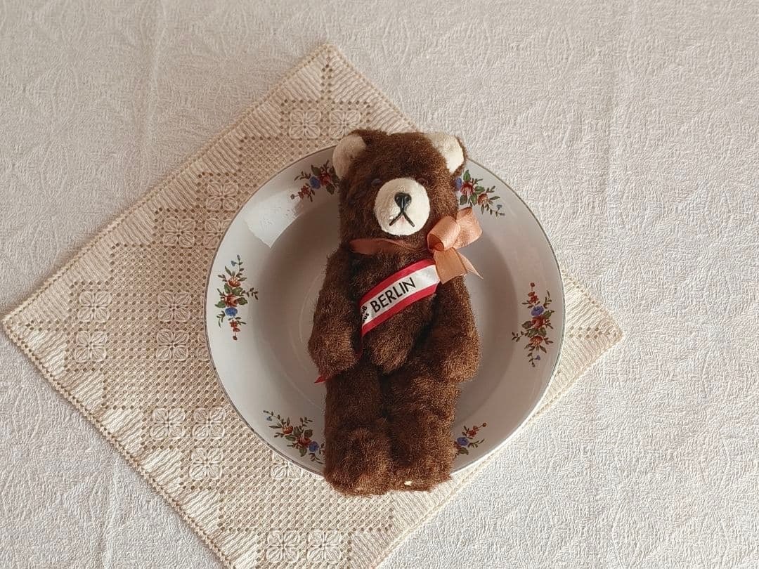 * vintage bear ❀ ブラウンの ベルリン・ベアさん