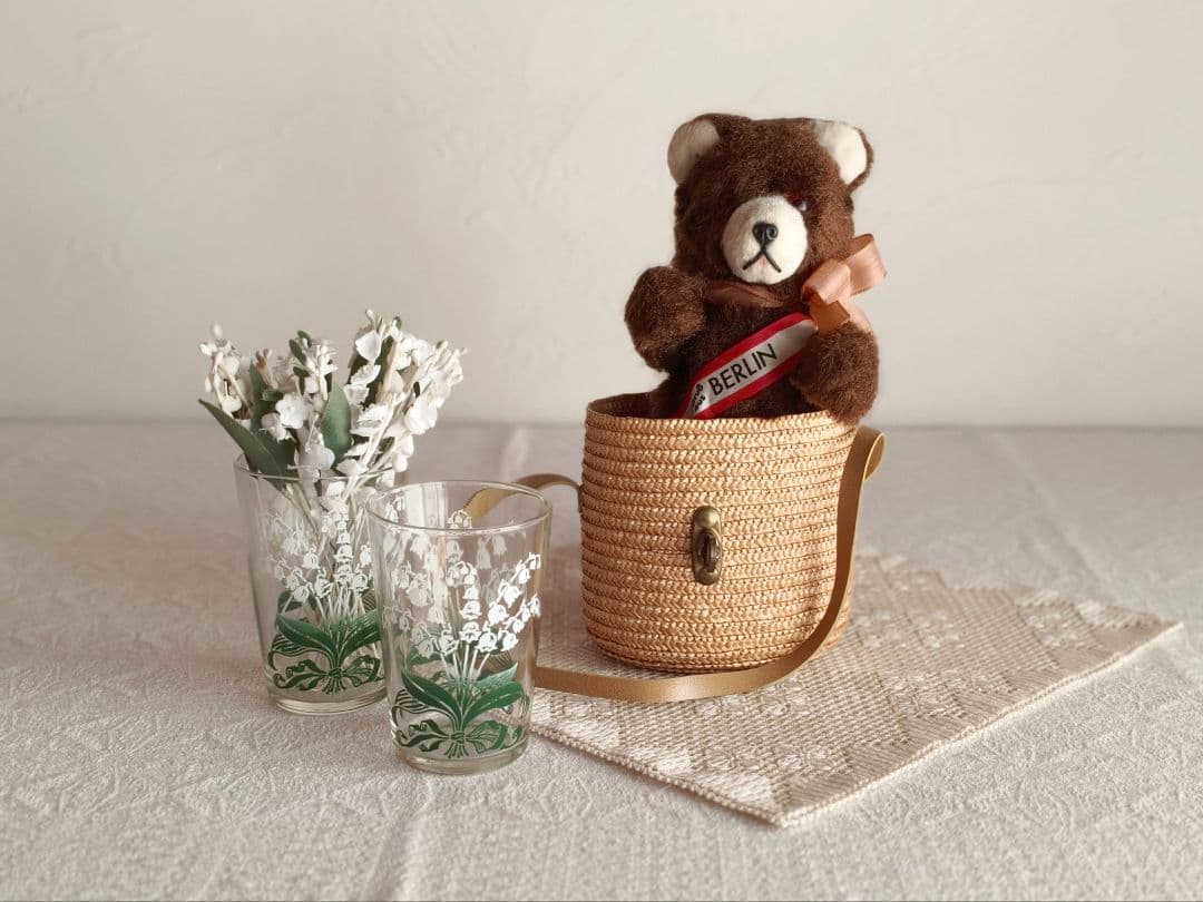 * vintage bear ❀ ブラウンの ベルリン・ベアさん