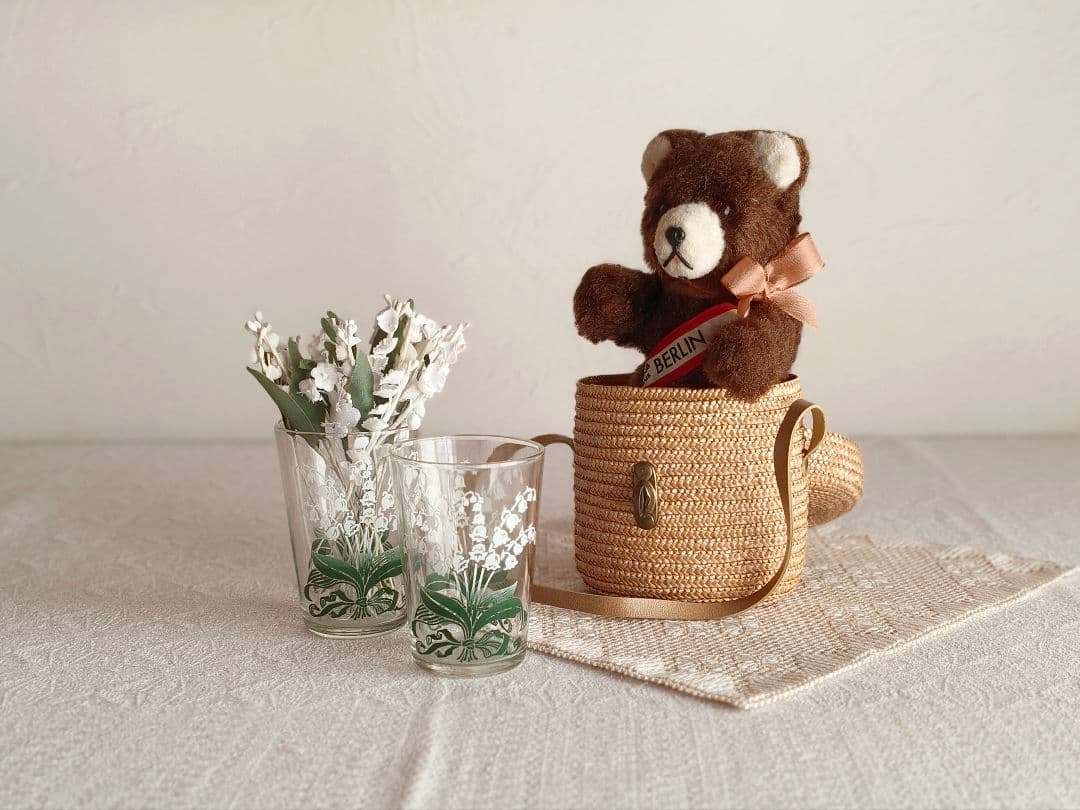 * vintage bear ❀ ブラウンの ベルリン・ベアさん