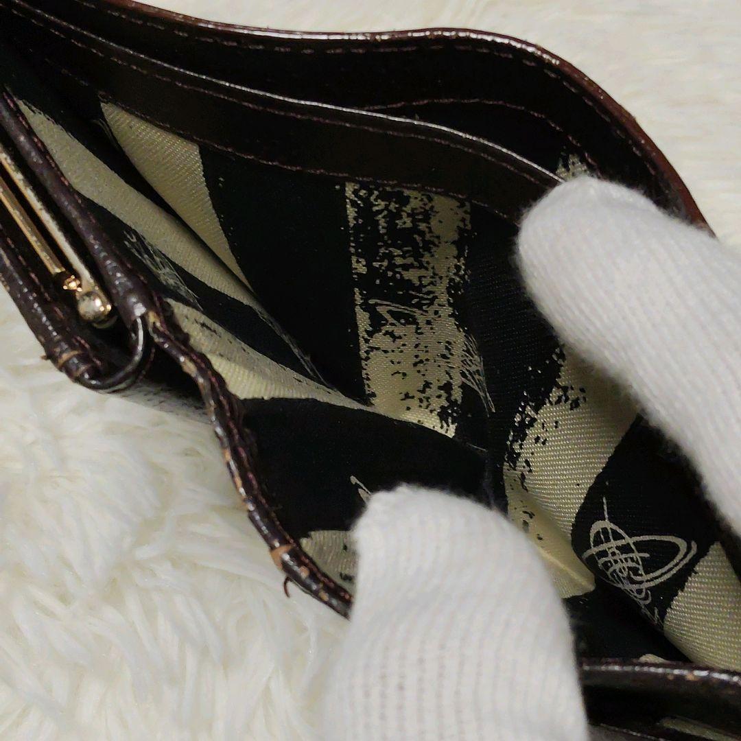 Vivienne Westwood ヴィヴィアン 三つ折り財布 がま口 オーブ