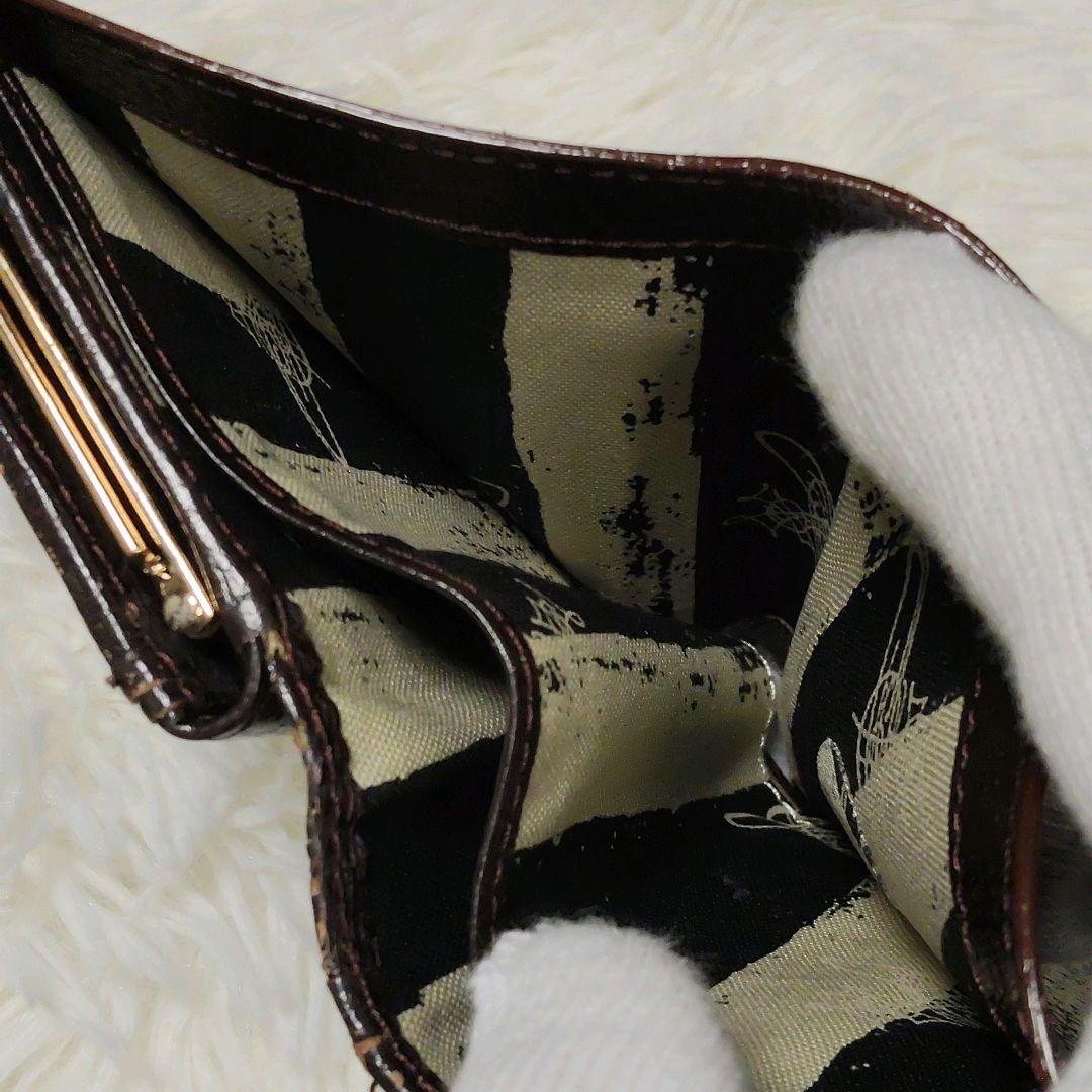 Vivienne Westwood ヴィヴィアン 三つ折り財布 がま口 オーブ