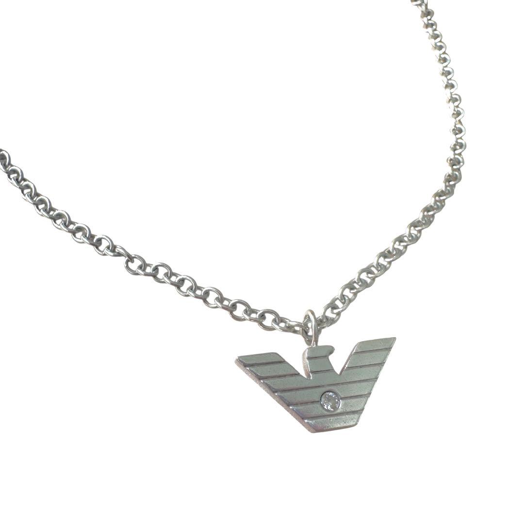 美品❣️ EMPORIO ARMANI エンポリオアルマーニ　ネックレス　シルバー