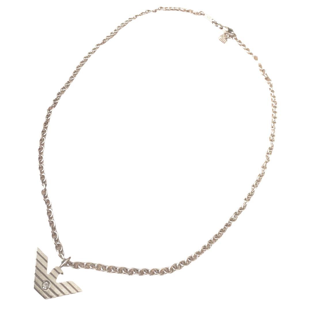美品❣️ EMPORIO ARMANI エンポリオアルマーニ　ネックレス　シルバー