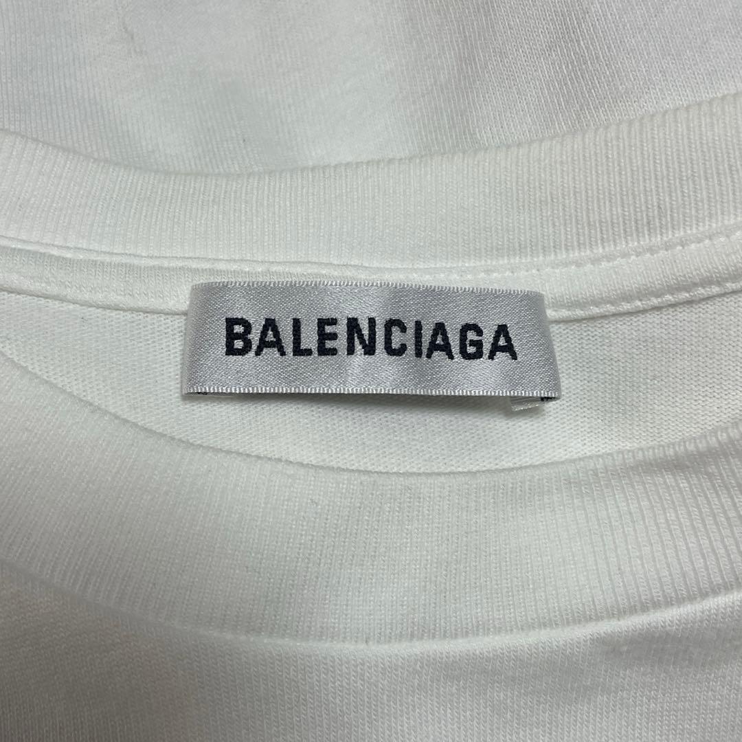 BALENCIAGA バレンシアガ　ブランドロゴ Tシャツ　BB 希少