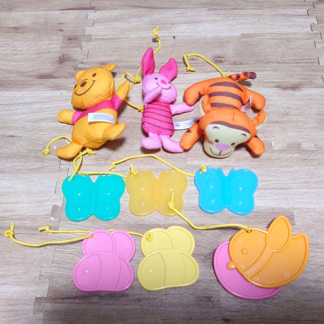 ✩美品✩ くまのプーさん えらべる回転6wayジムにへんしんメリー　ベビー用