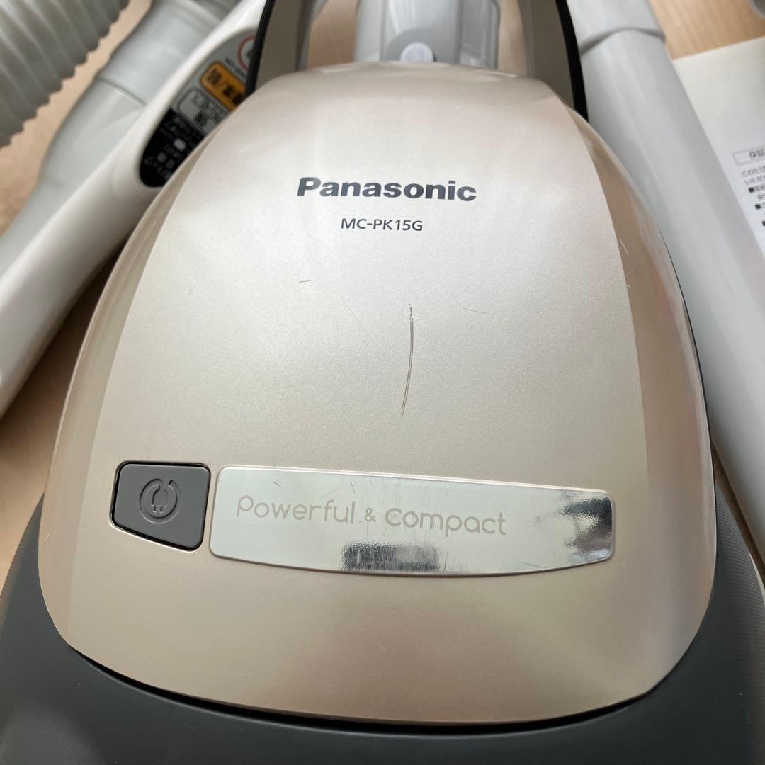 掃除機　Panasonic MC-PK15G 中古　動作確認済み