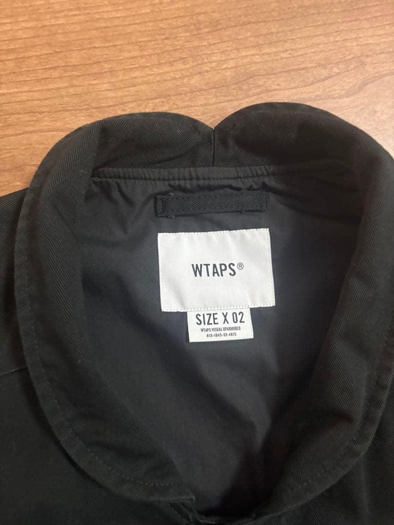 wtaps 21SS repvest 02 ブラック