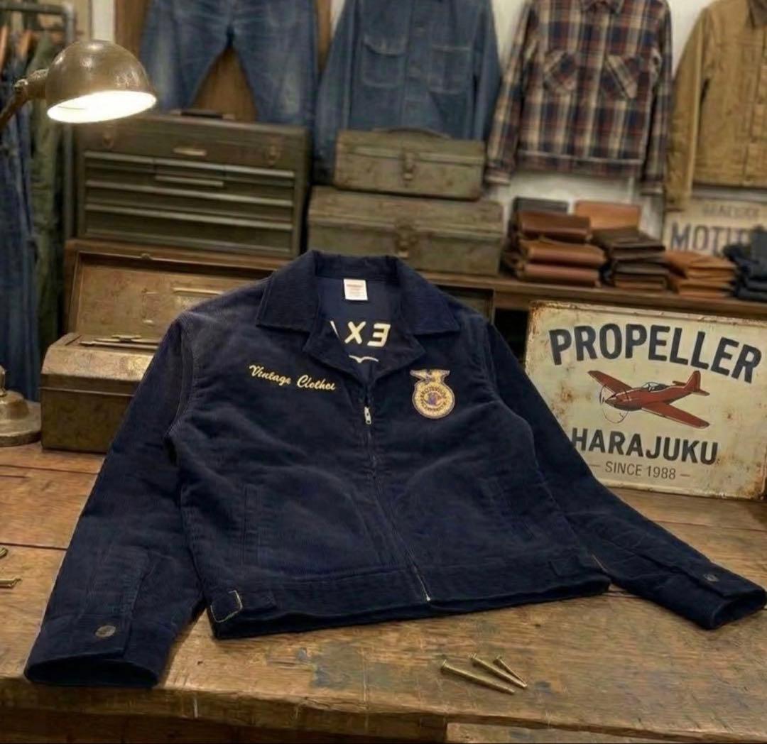 Mサイズ FFA JACKET ジャケット 新品未使用ネイビー当日出荷