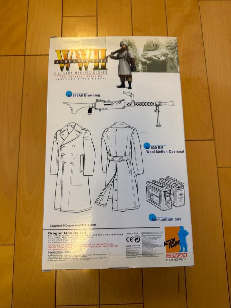 ドラゴンモデルズ　1/6WW2アメリカ陸軍フィギュア