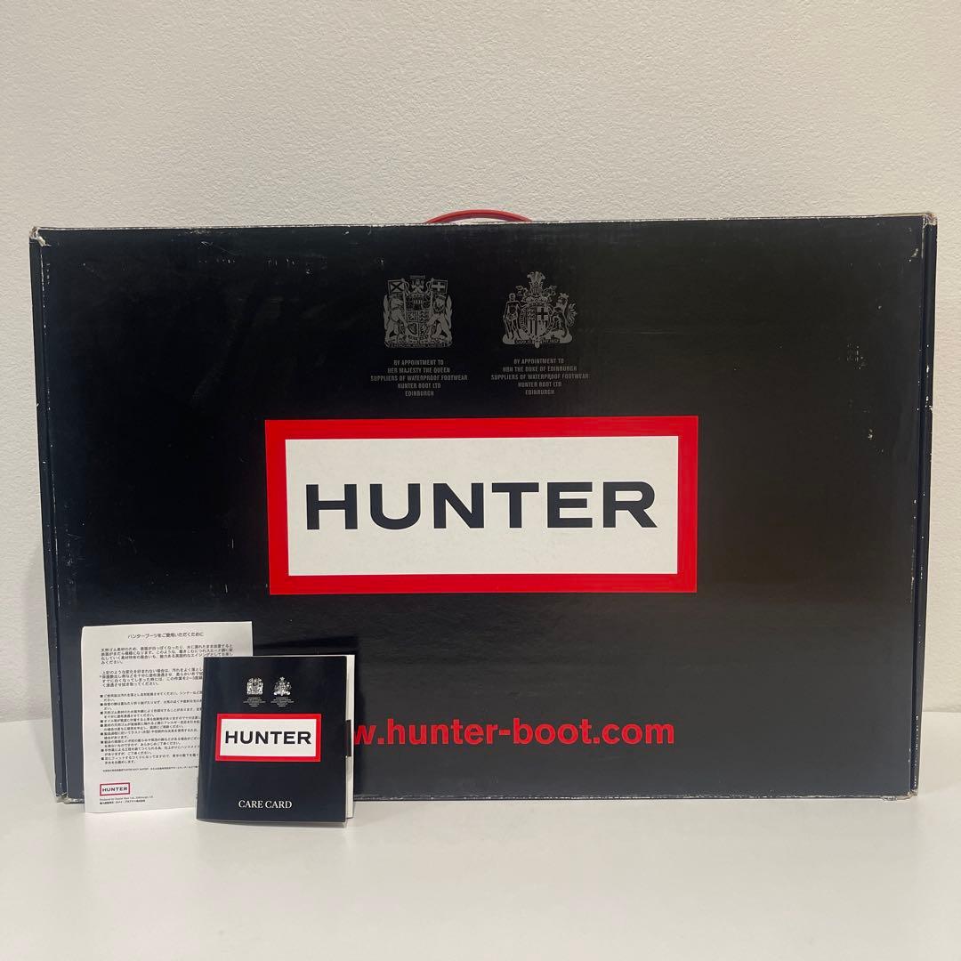 HUNTER ハンター オリジナル トール レイン 長靴　ブラック　UK7