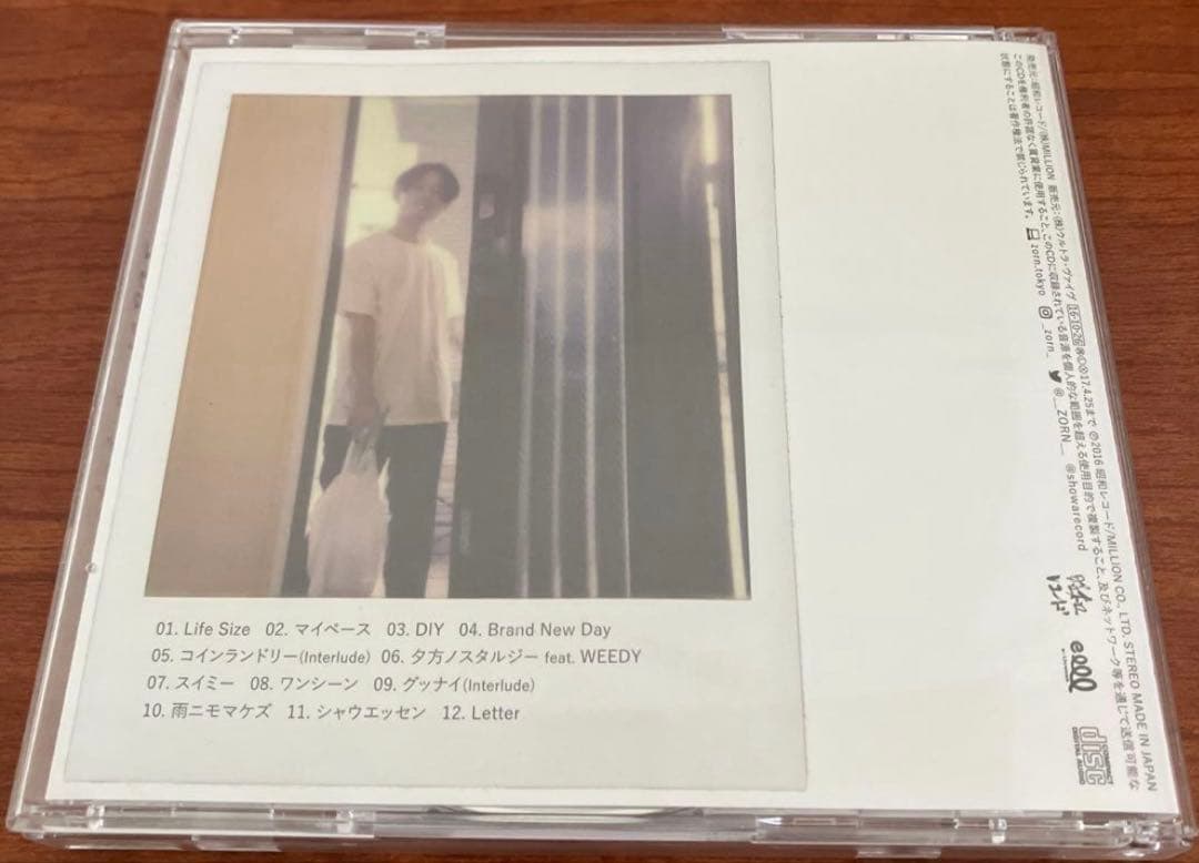 ZORN 生活日和 CD DVD付き