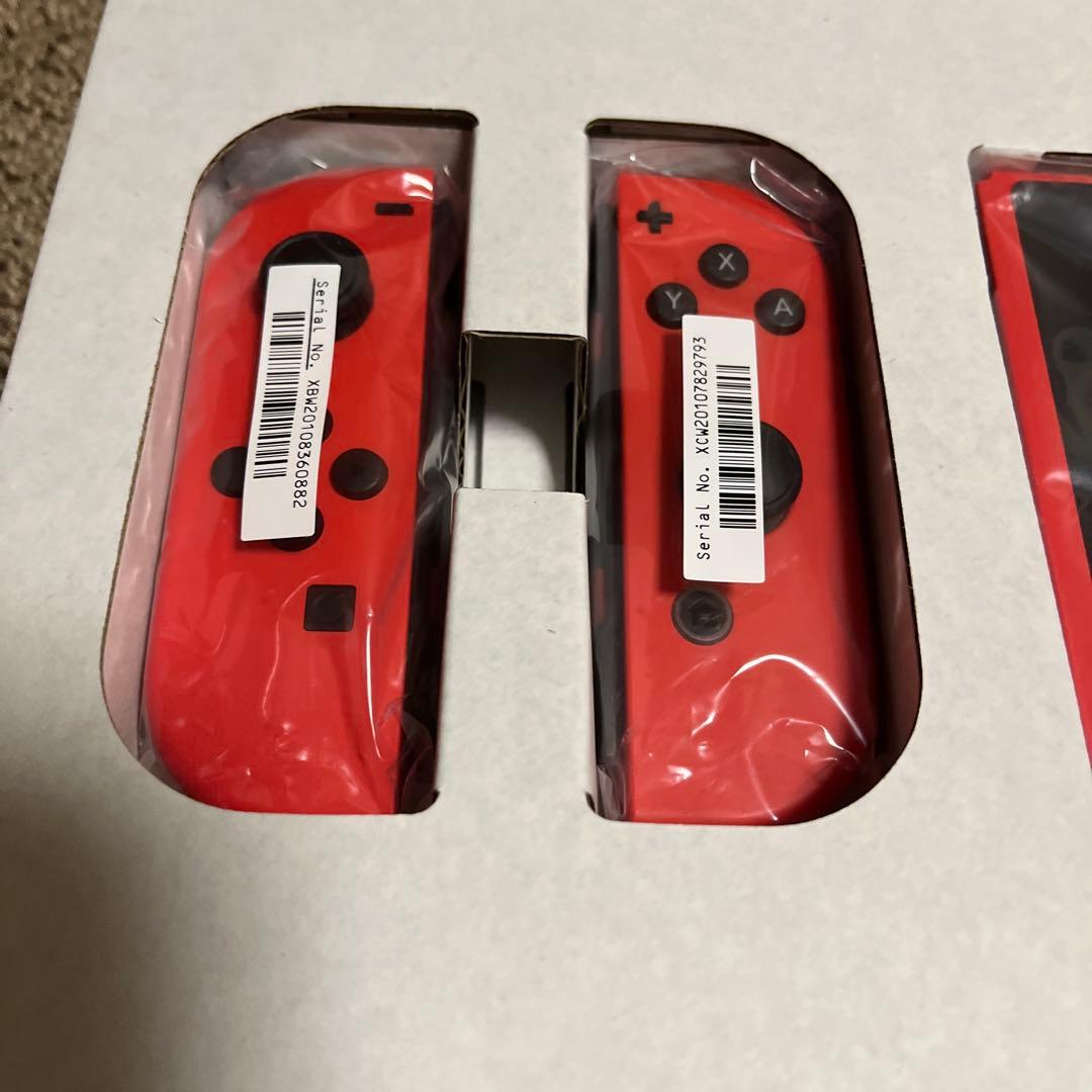 【美品】Nintendo Switch 本体 マリオレッド×ブルー ＋おまけ