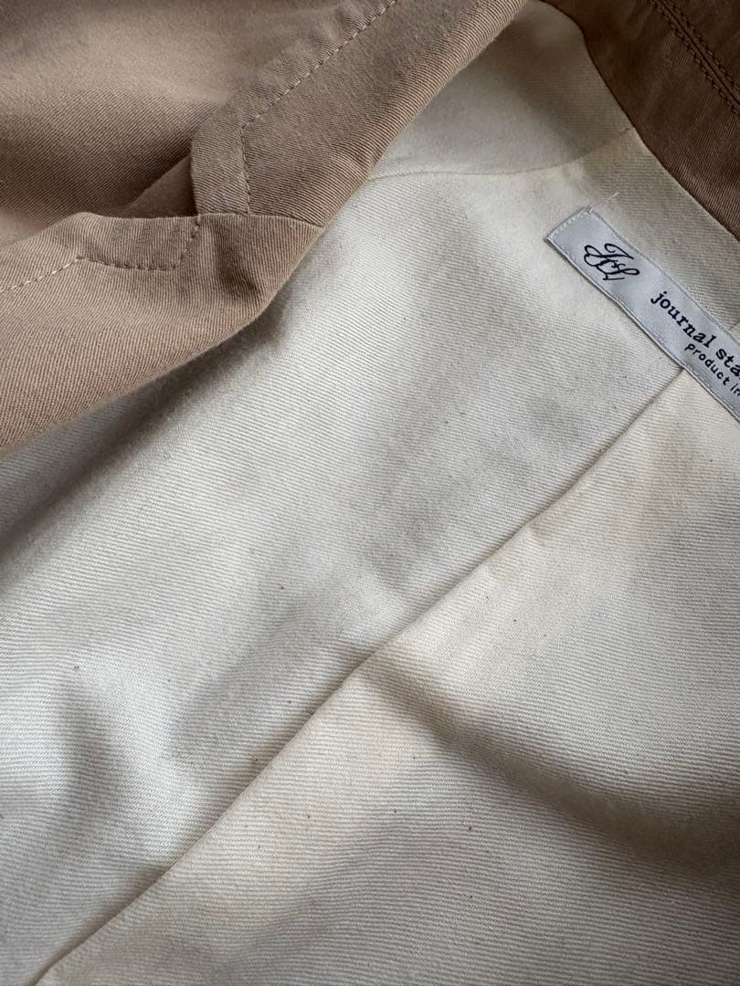 journal standard luxe メンズライクなチェスターコート