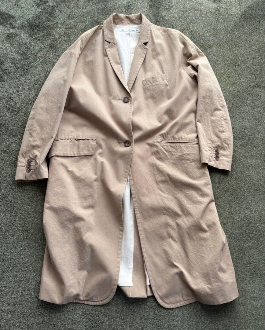 journal standard luxe メンズライクなチェスターコート