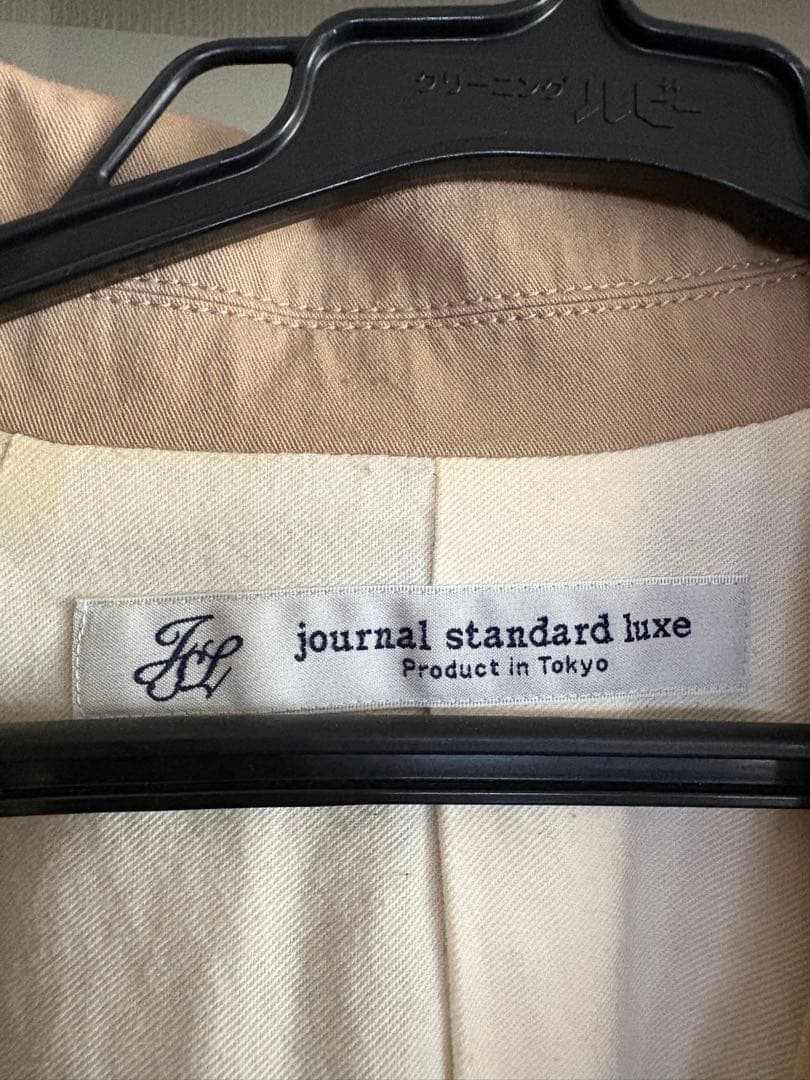 journal standard luxe メンズライクなチェスターコート
