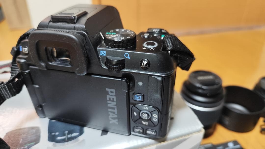 黒死病 ジャンク PENTAX ペンタックス　K-S2　ダブルレンズキット