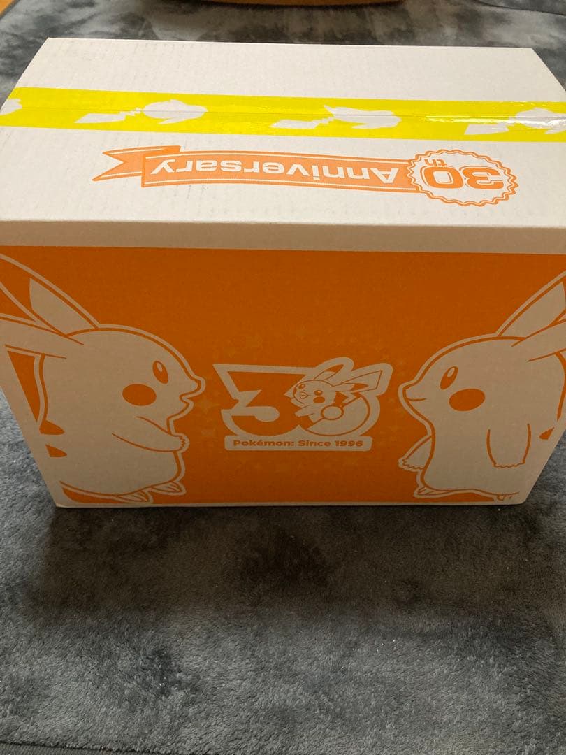 【新品未開封品】はじまりのピカチュウ　30周年デザイン配送箱で即日発送いたします