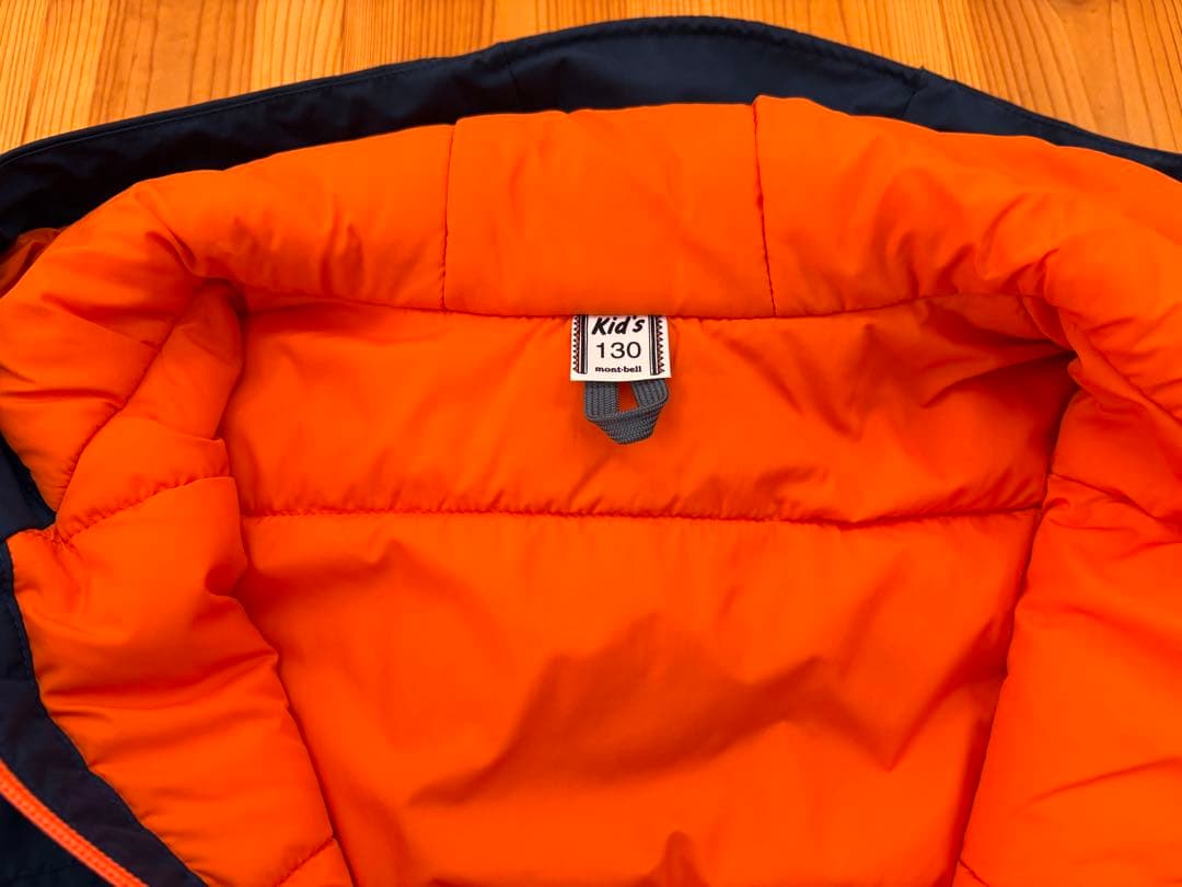 美品｜mont-bell パウダーステップ ジャケット 130